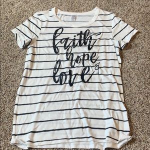 Faith hope & love top